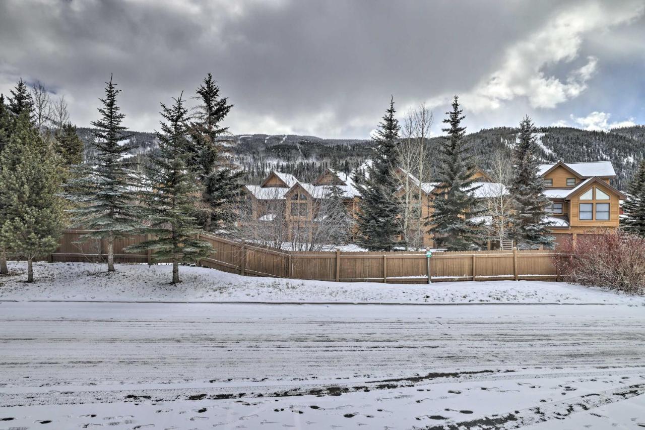 Keystone Studio With Hot Tub Walk To Ski Lifts! Buitenkant foto